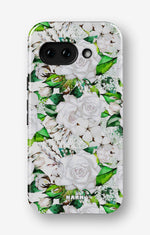 Google Pixel 10a Tough Case – White Bloom - View 1
