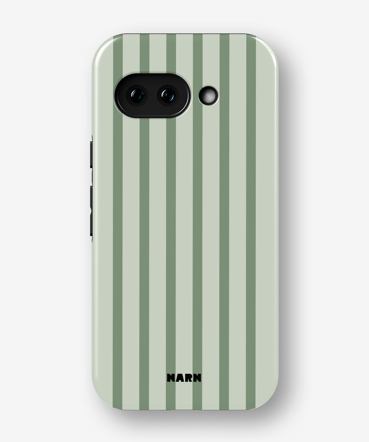Google Pixel 10a Tough Case – Sage Stripes - View 1
