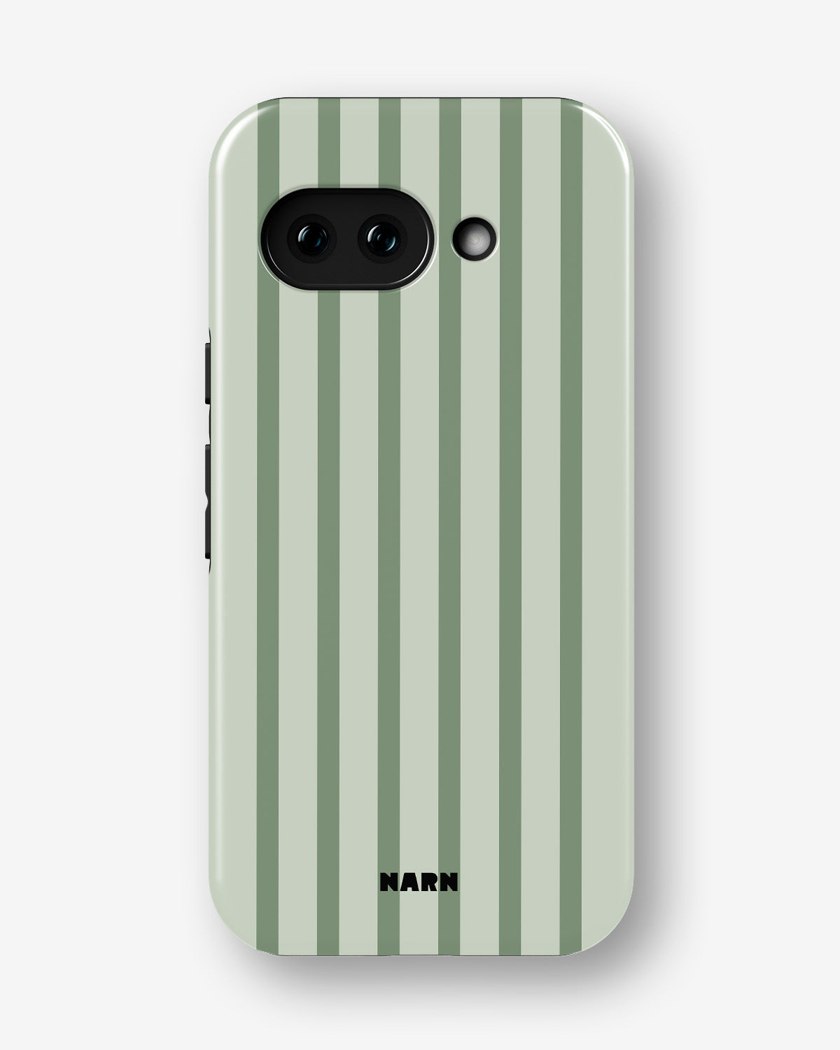 Google Pixel 10a Tough Case – Sage Stripes - View 1