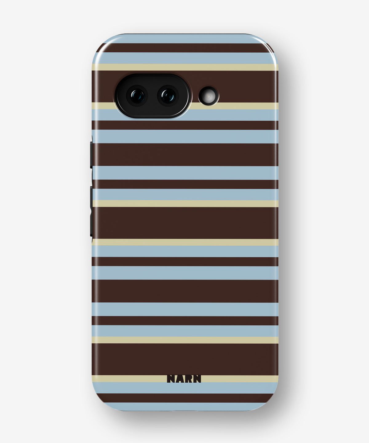 Google Pixel 10a Tough Case – Latte Lines - View 1