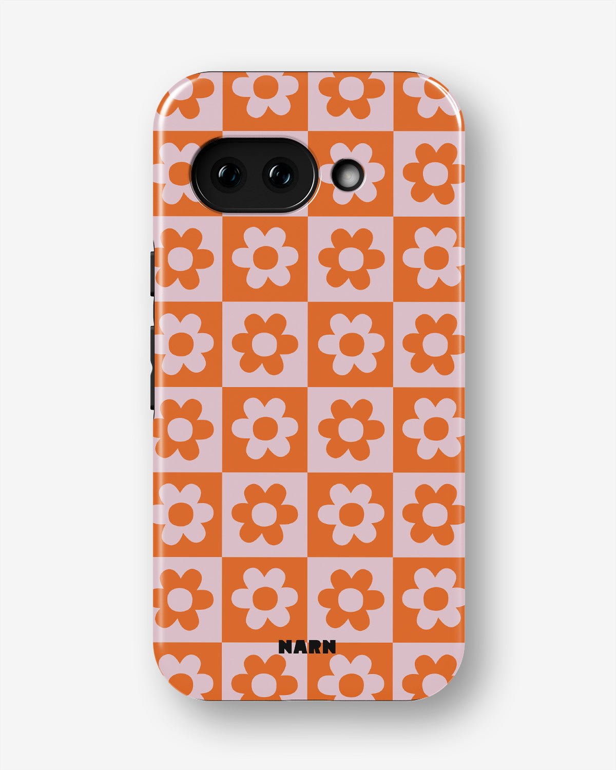 Google Pixel 10a Tough Case – Peach Petals - View 1