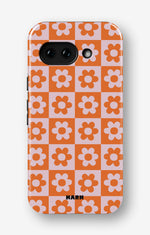 Google Pixel 10a Tough Case – Peach Petals - View 1