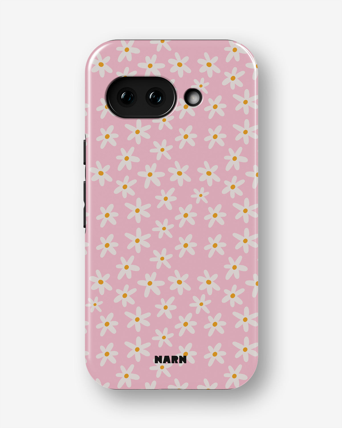 Google Pixel 10a Tough Case – Pink Daisy - View 1