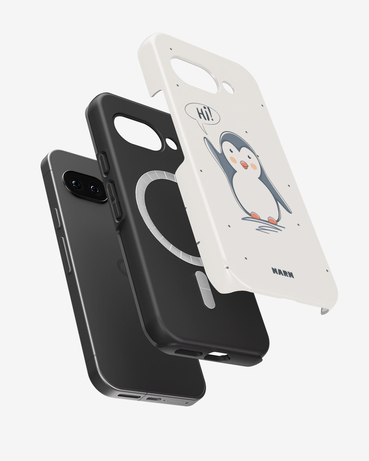 Google Pixel 10a Tough Case – Cute Penguin - View 2