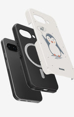 Google Pixel 10a Tough Case – Cute Penguin - View 2