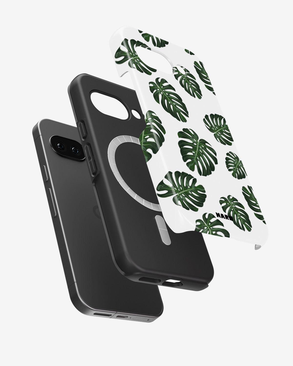 Google Pixel 10a Tough Case – Monstera Pattern - View 2