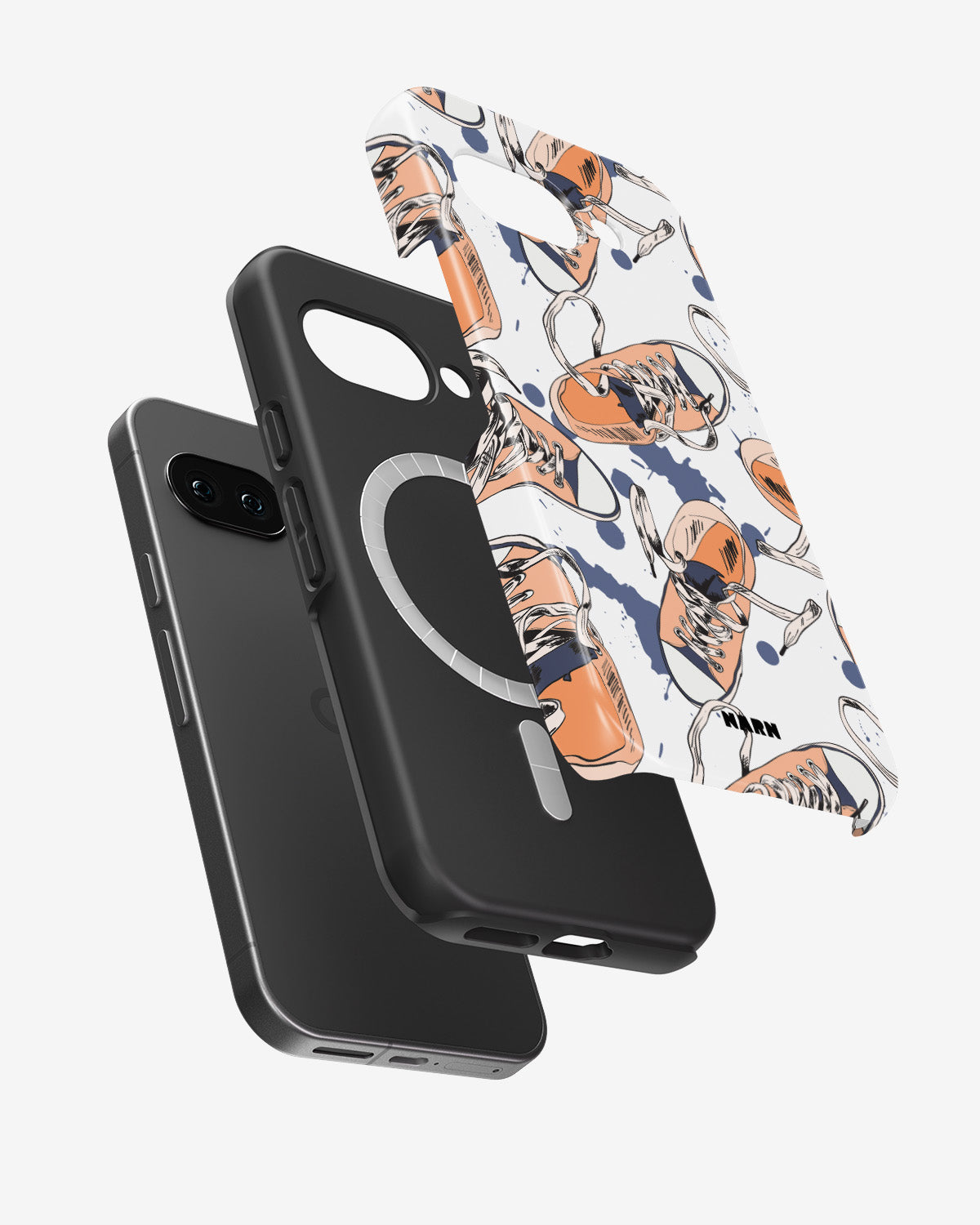 Google Pixel 10a Tough Case – Apricot Sneakers - View 2