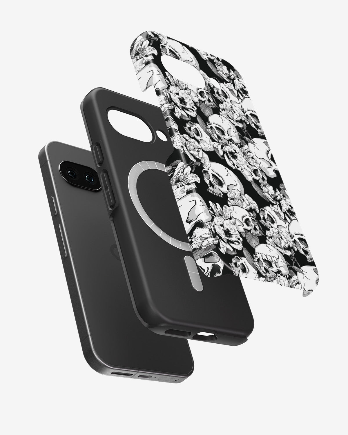 Google Pixel 10a Tough Case – Skull Garden - View 2