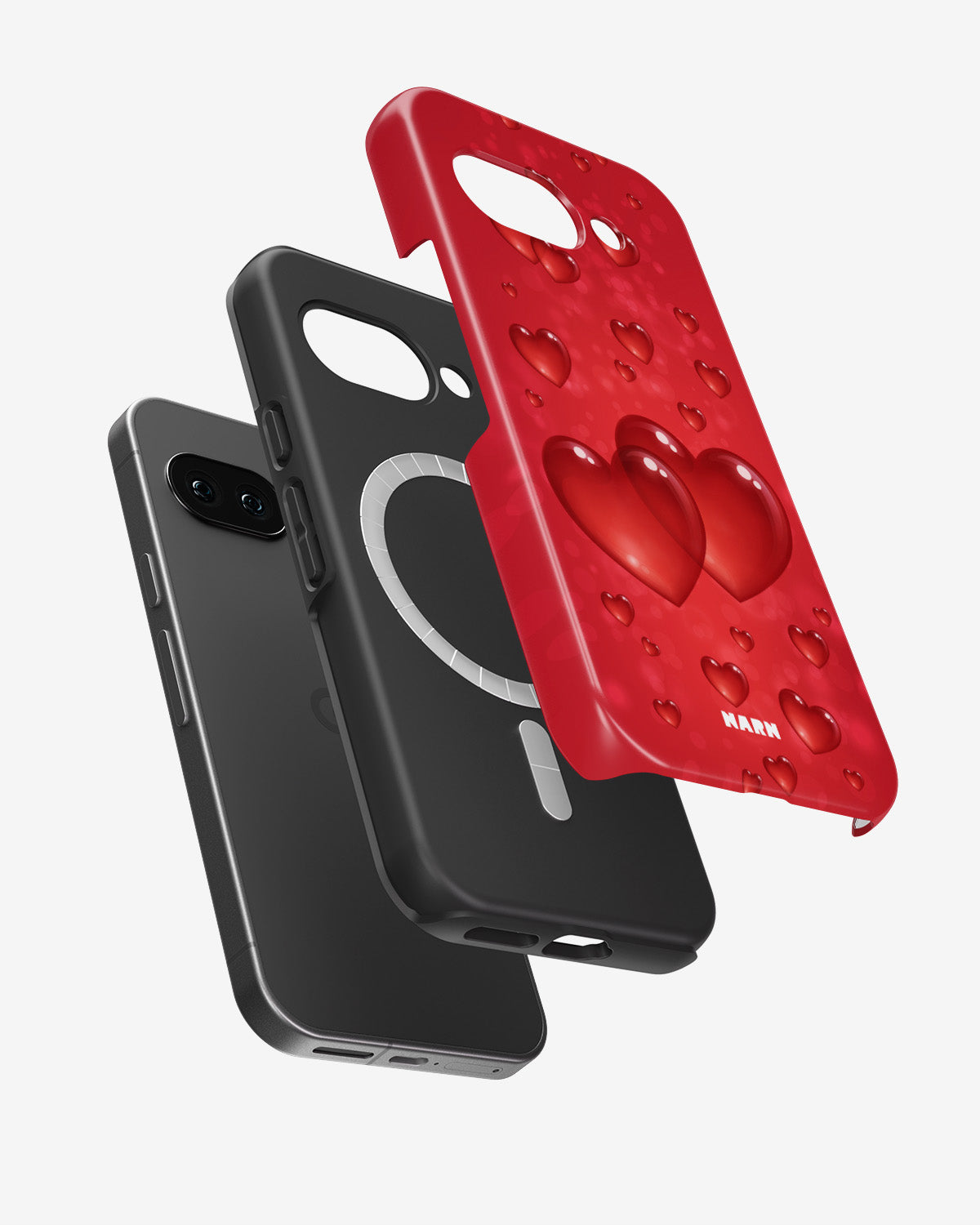 Google Pixel 10a Tough Case – Red Romance - View 2