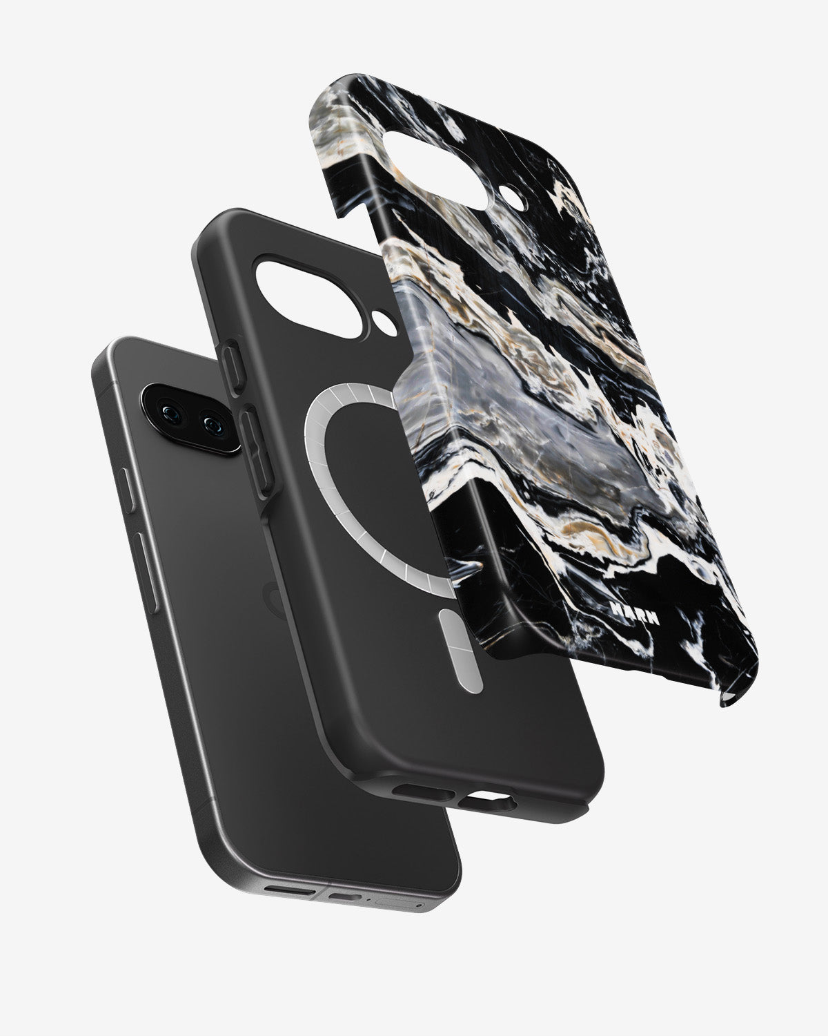 Google Pixel 10a Tough Case – Dark Swirl - View 2