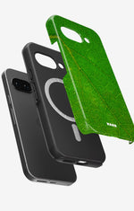 Google Pixel 10a Tough Case – Green Leafy - View 2