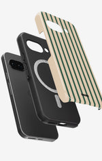 Google Pixel 10a Tough Case – Evergreen Stripe - View 2
