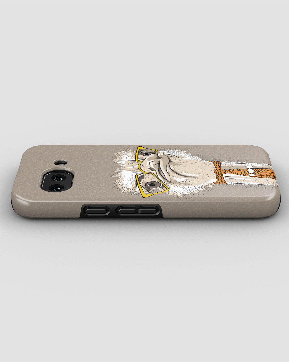 Google Pixel 10a Tough Case – Hipster Ostrich - View 3