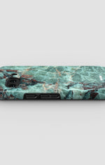 Google Pixel 10a Tough Case – Green Marble - View 3