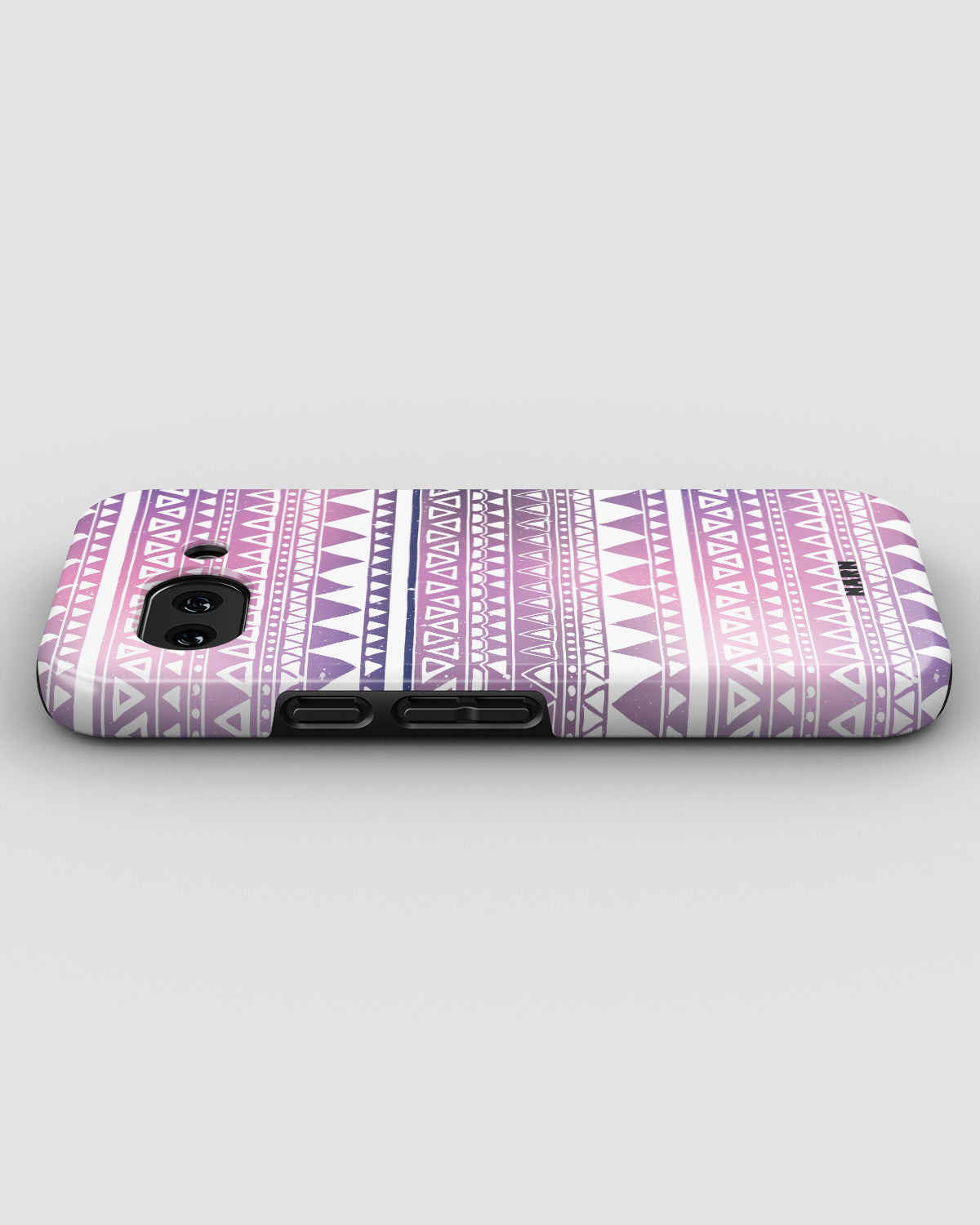 Google Pixel 10a Tough Case – Purple Aztec - View 3
