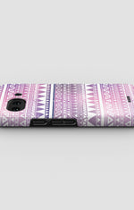 Google Pixel 10a Tough Case – Purple Aztec - View 3
