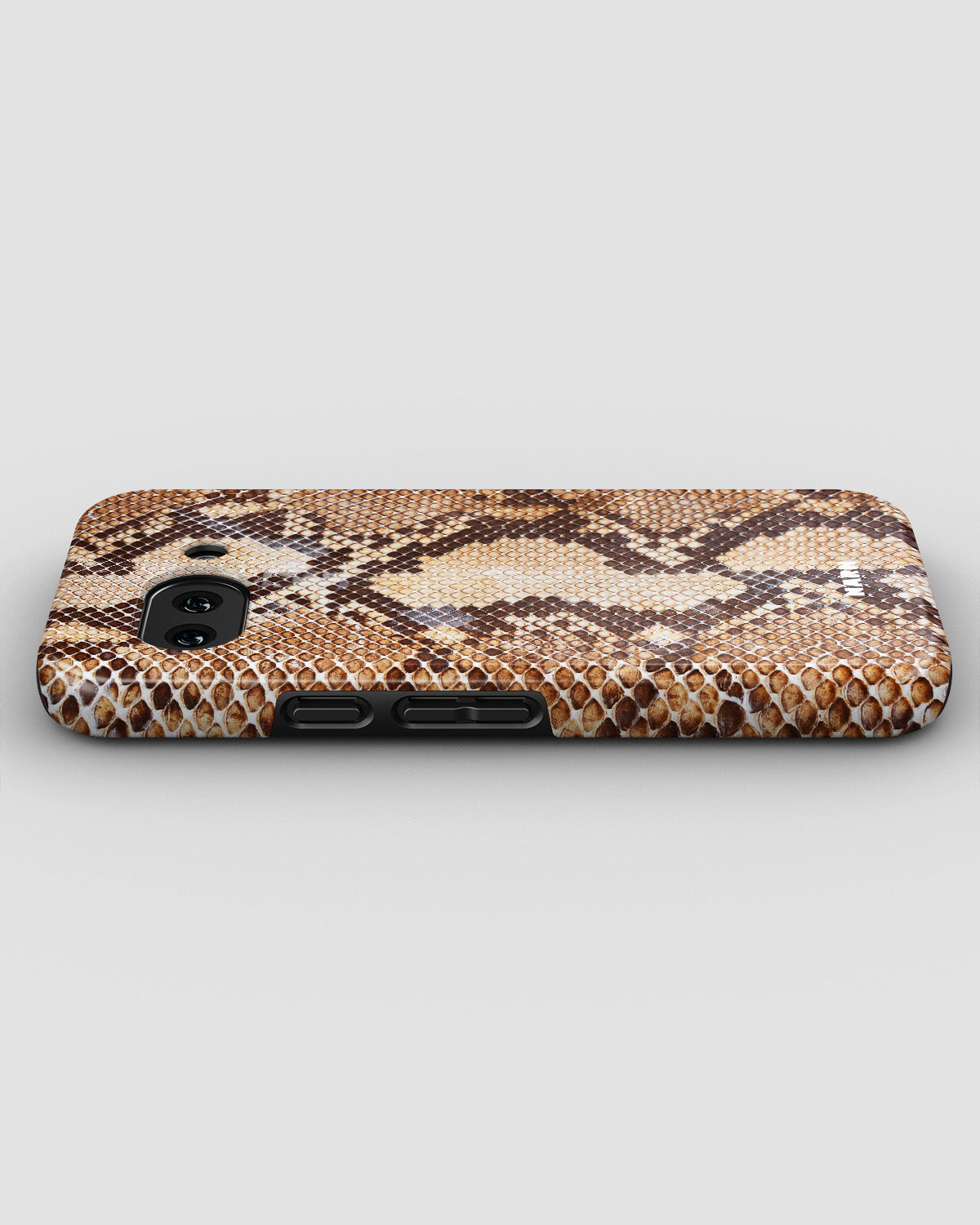 Google Pixel 10a Tough Case – Brown Snakeskin - View 3