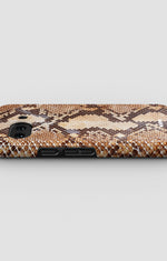 Google Pixel 10a Tough Case – Brown Snakeskin - View 3