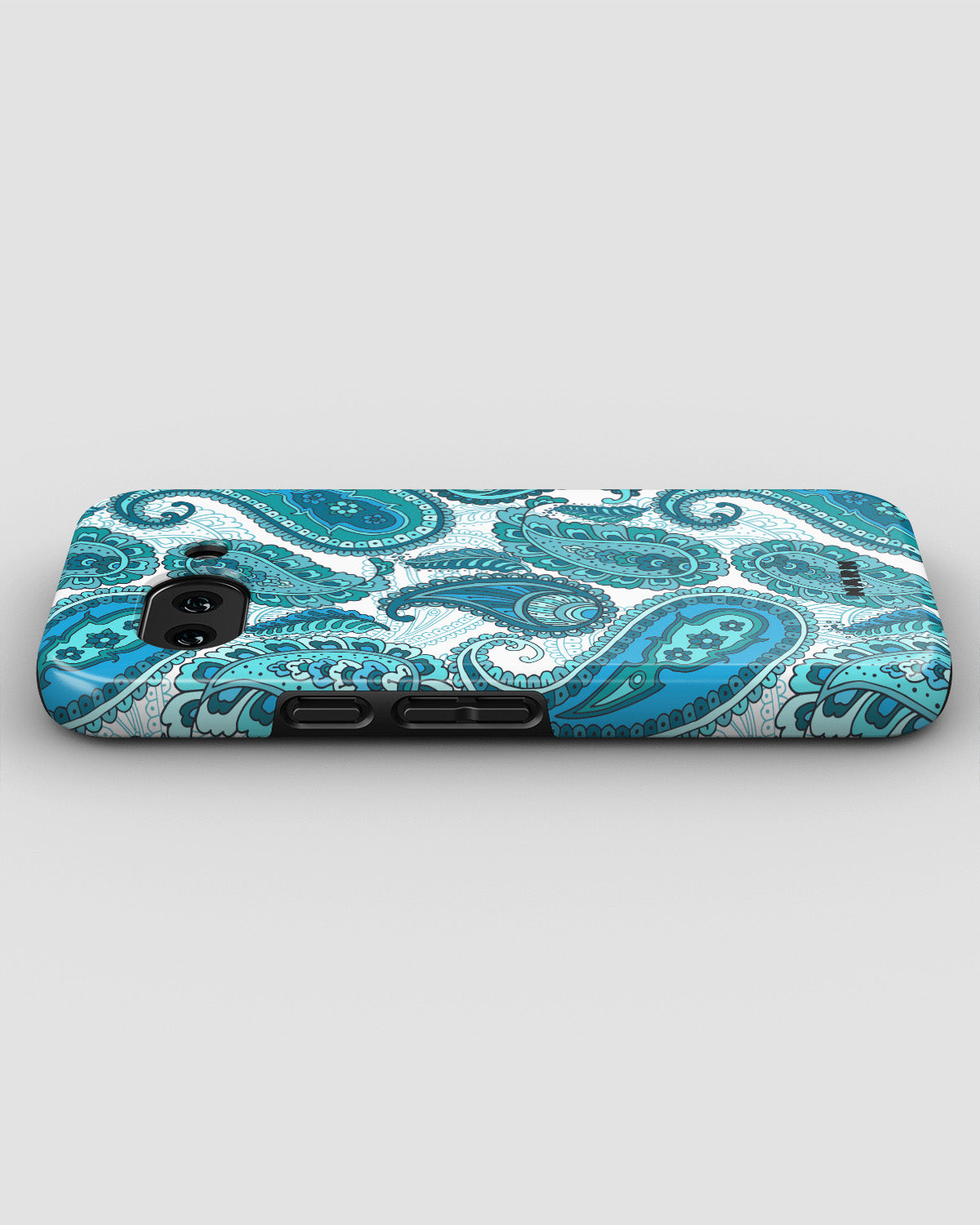 Google Pixel 10a Tough Case – Turquoise Paisley - View 3