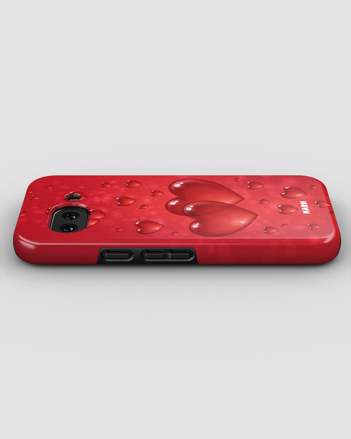 Google Pixel 10a Tough Case – Red Romance - View 3