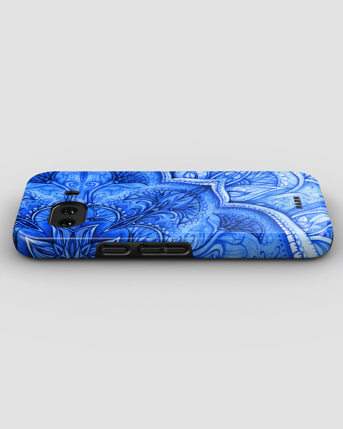 Google Pixel 10a Tough Case – Blue Vintage - View 3