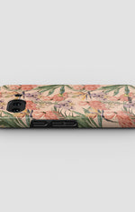 Google Pixel 10a Tough Case – Flamingos & Flowers - View 3