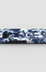 Google Pixel 10a Tough Case – Tie Dye Blue - View 3