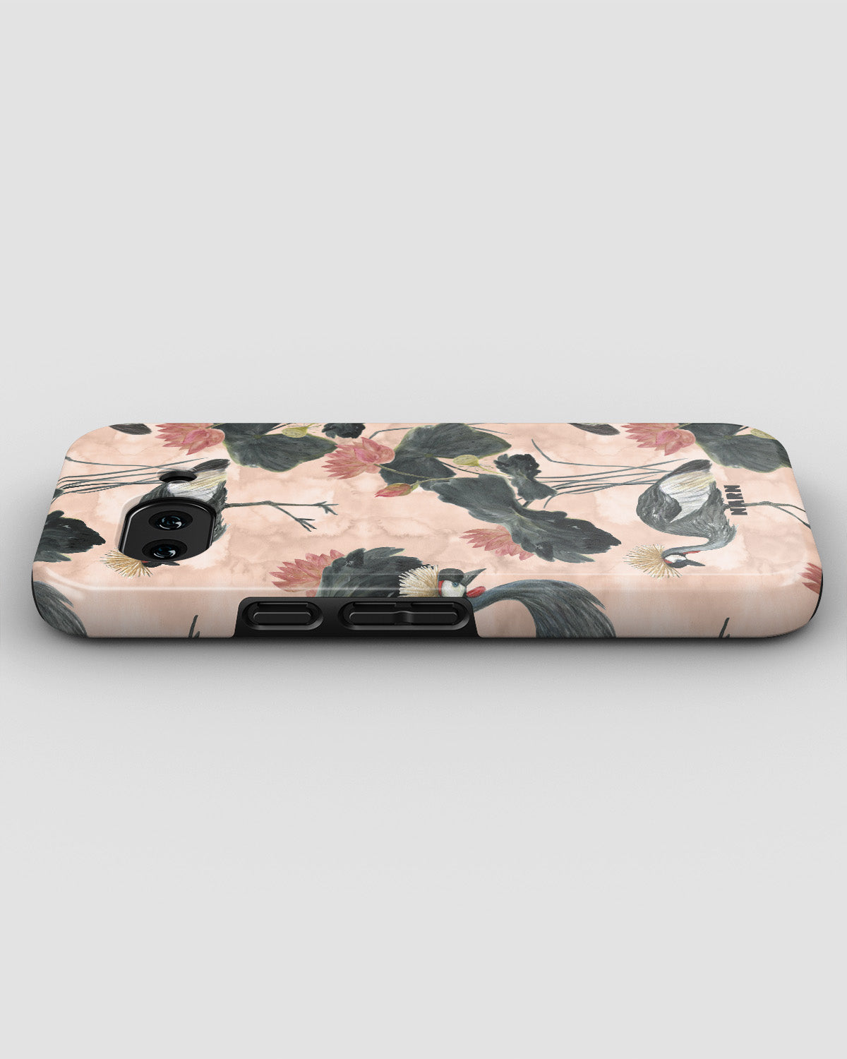 Google Pixel 10a Tough Case – Crowned Bird - View 3