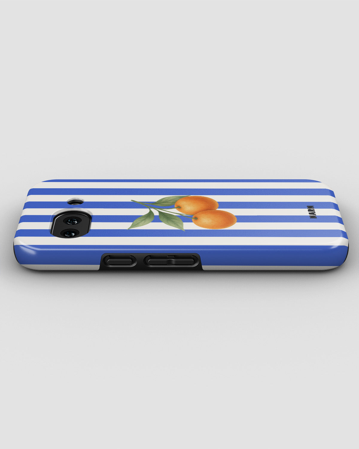 Google Pixel 10a Tough Case – Orange Stripes - View 3