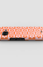 Google Pixel 10a Tough Case – Peach Petals - View 3