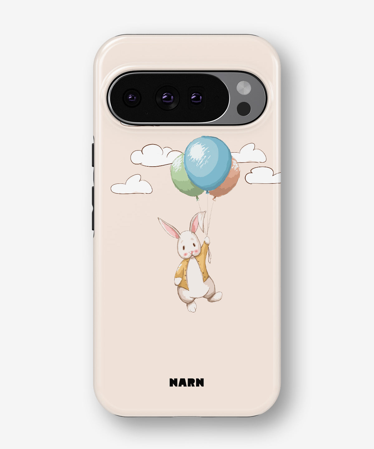 Google Pixel 9 Pro XL Tough Case – Flying Rabbit - View 1