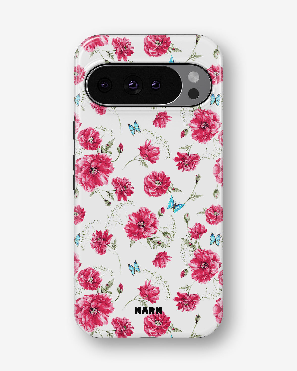 Google Pixel 9 Pro XL Tough Case – Poppies in Bloom - View 1