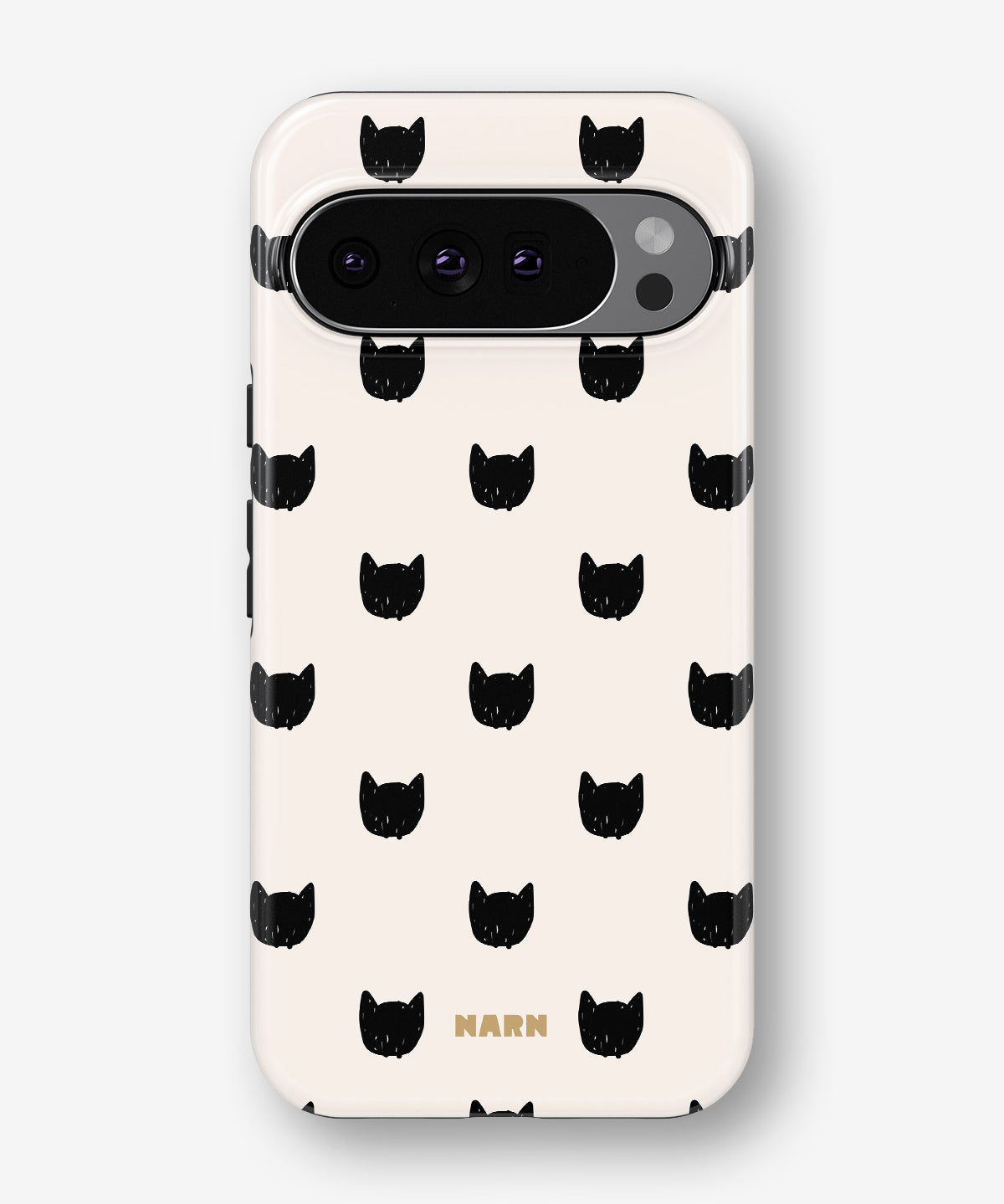 Google Pixel 9 Pro XL Tough Case – Kitty Dots - View 1