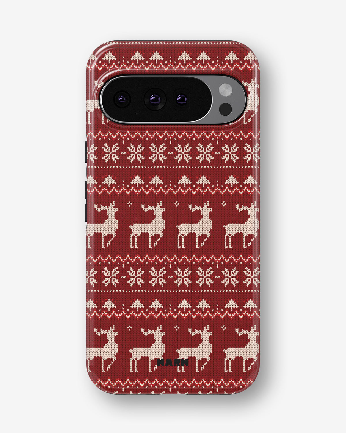 Google Pixel 9 Pro XL Tough Case – Reindeer Knit - View 1