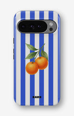 Google Pixel 9 Pro XL Tough Case – Orange Stripes - View 1