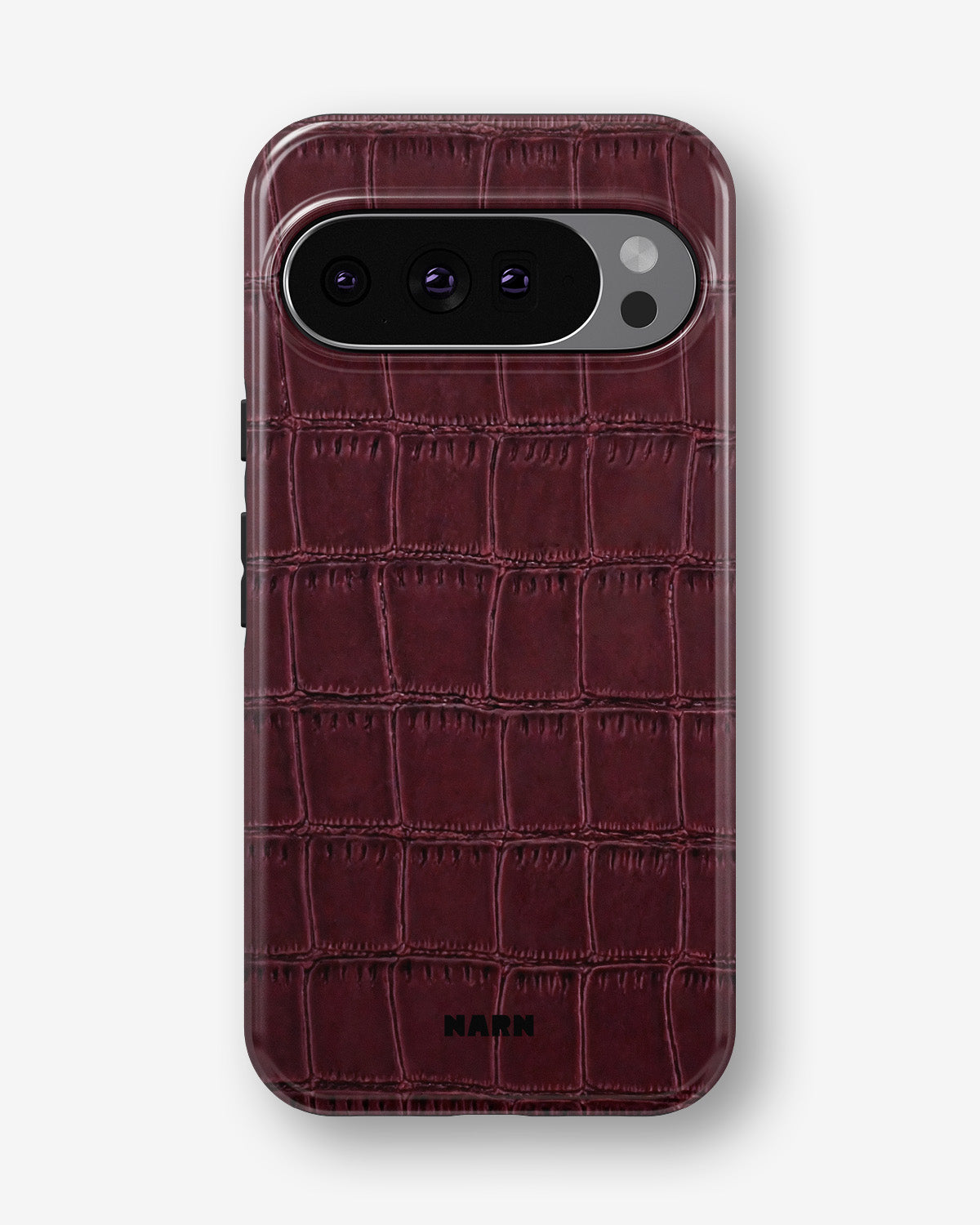 Google Pixel 9 Pro XL Tough Case – Rouge Croc - View 1