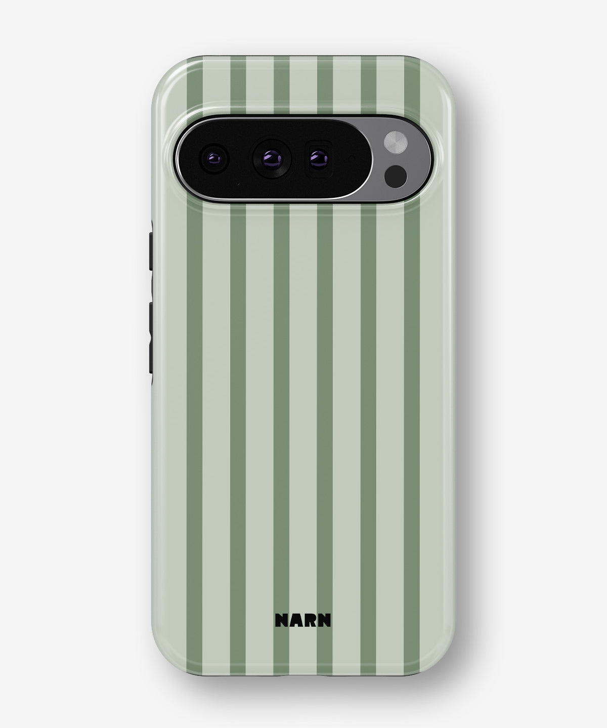 Google Pixel 9 Pro XL Tough Case – Sage Stripes - View 1