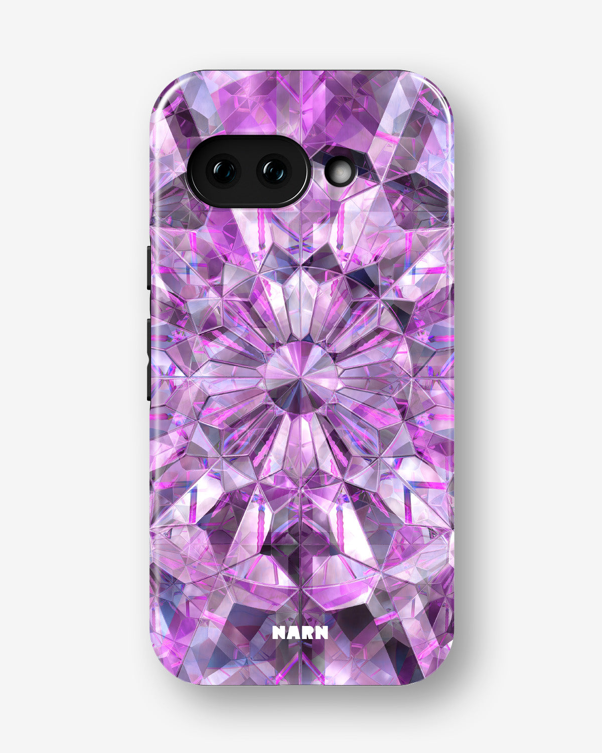 Google Pixel 9a Tough Case – Lavender Crystals - View 1