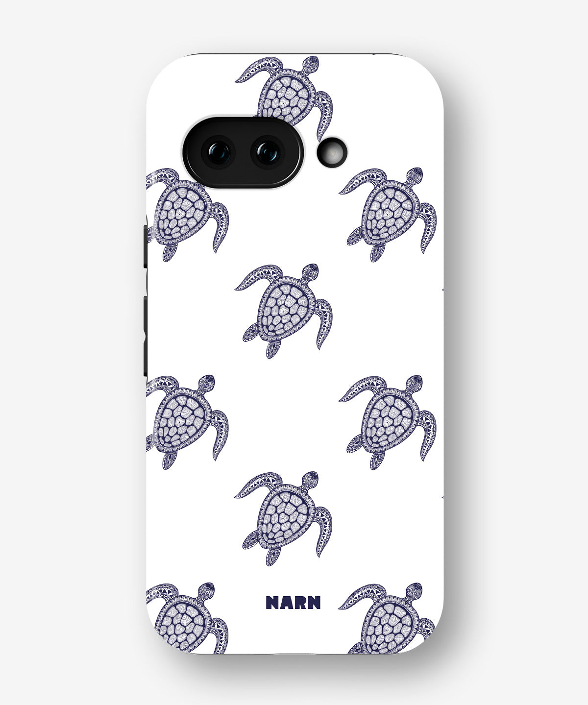 Google Pixel 9a Tough Case – Blue Turtles - View 1