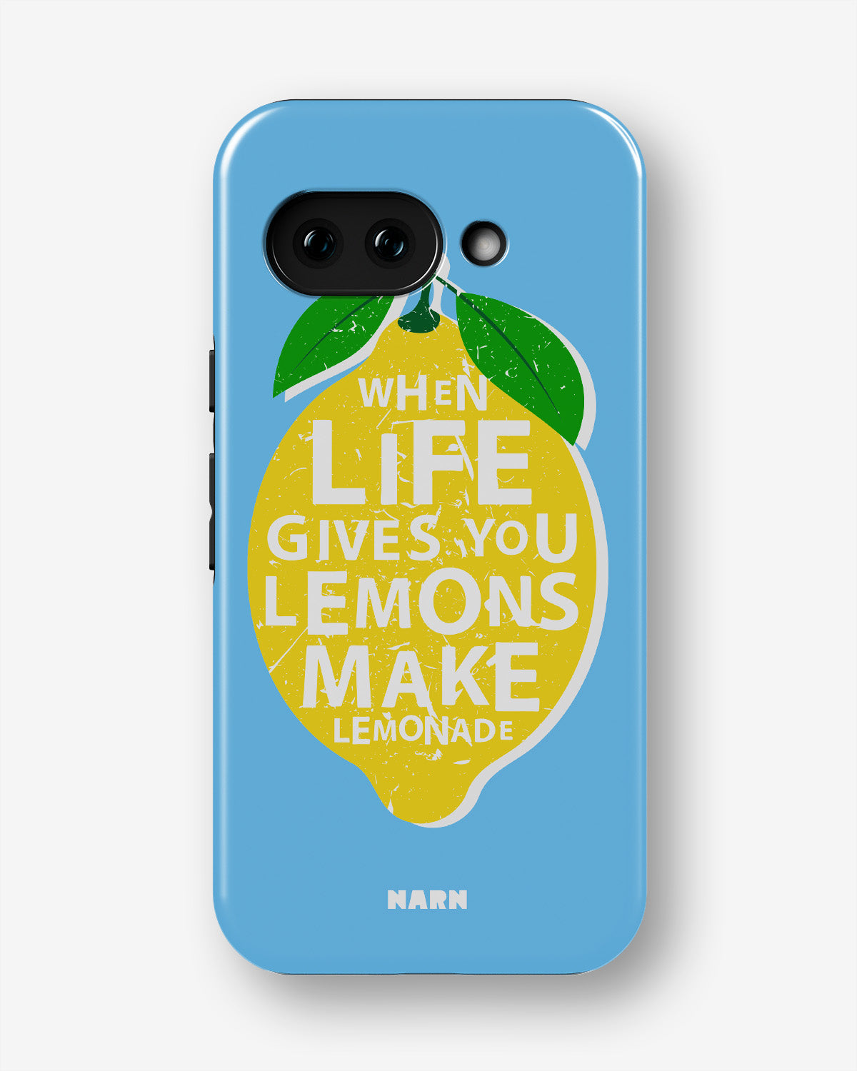 Google Pixel 9a Tough Case – Lemon Quote - View 1