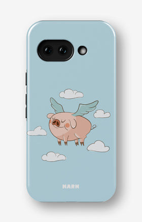 Google Pixel 9a Tough Case – Dreamy Pig - View 1