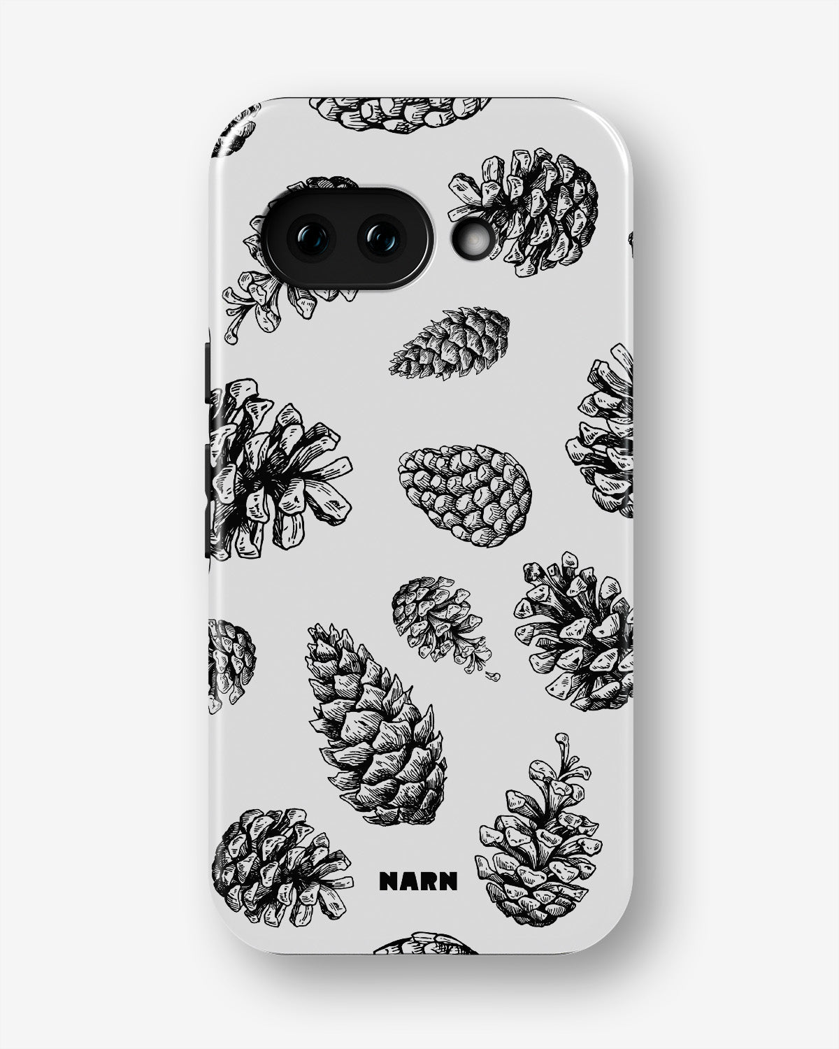Google Pixel 9a Tough Case – Pine Cones - View 1