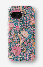 Google Pixel 9a Tough Case – Fantasy Flowers - View 1