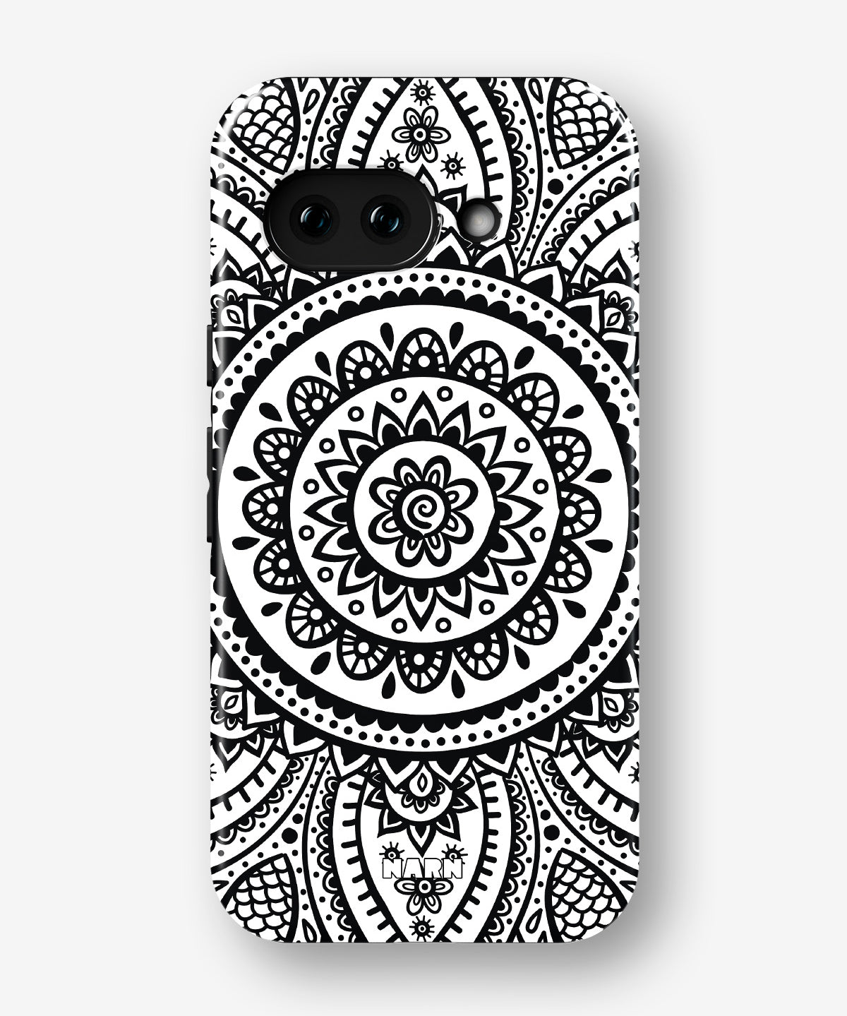 Google Pixel 9a Tough Case – Henna Mandala - View 1