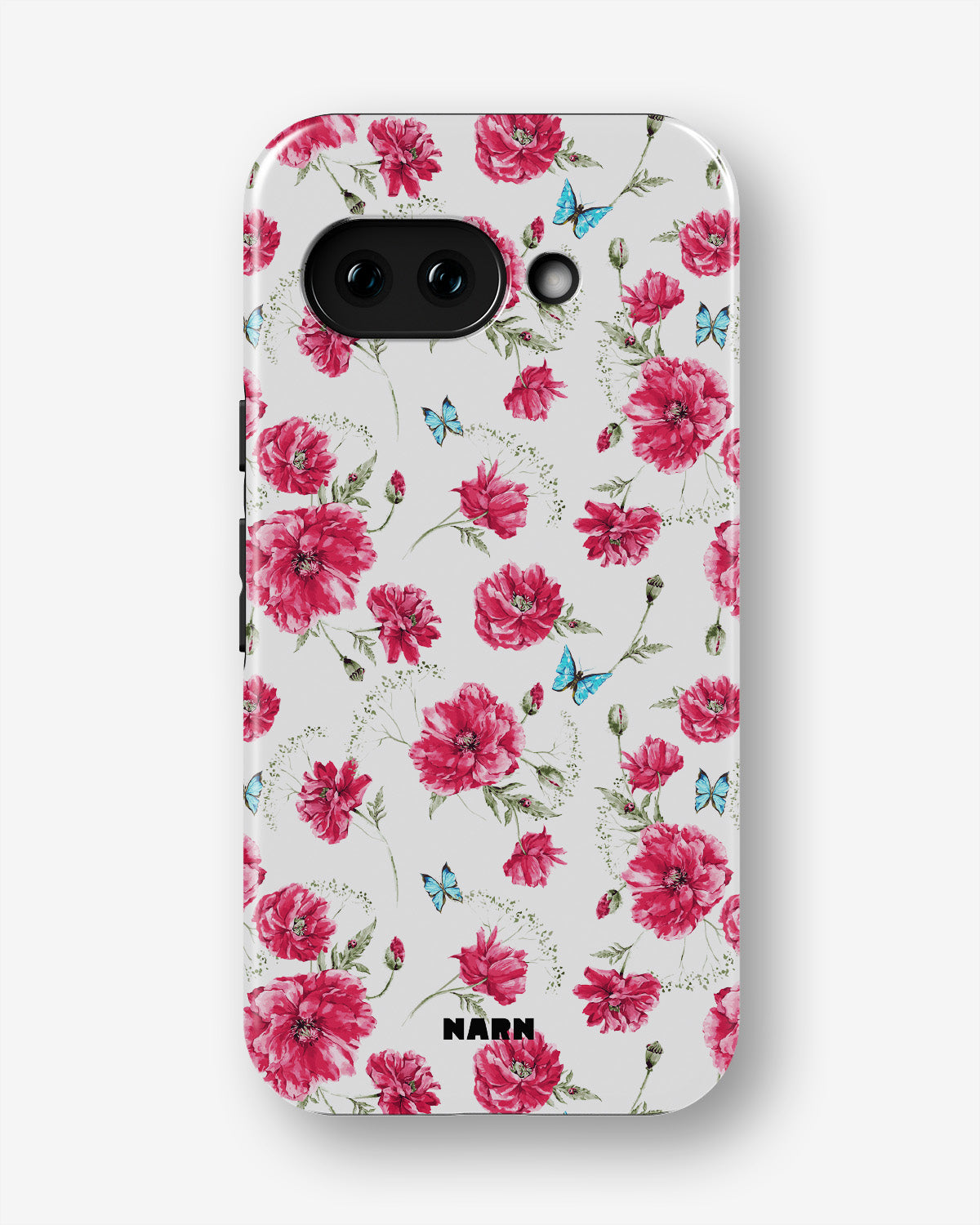 Google Pixel 9a Tough Case – Poppies in Bloom - View 1
