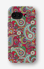 Google Pixel 9a Tough Case – Paisley Paradise - View 1