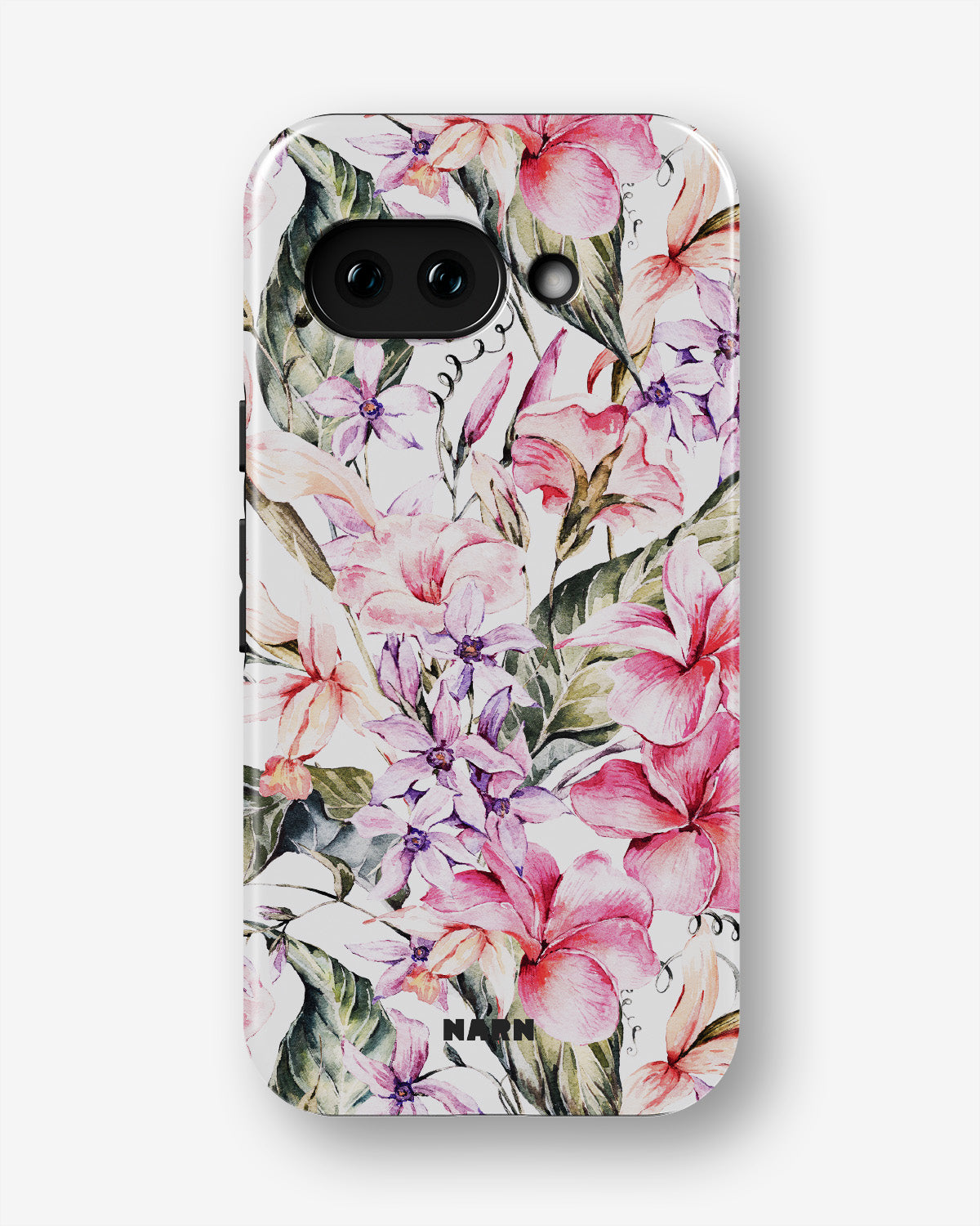 Google Pixel 9a Tough Case – Watercolor Flowers - View 1