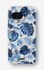 Google Pixel 9a Tough Case – Blue Tropics - View 1