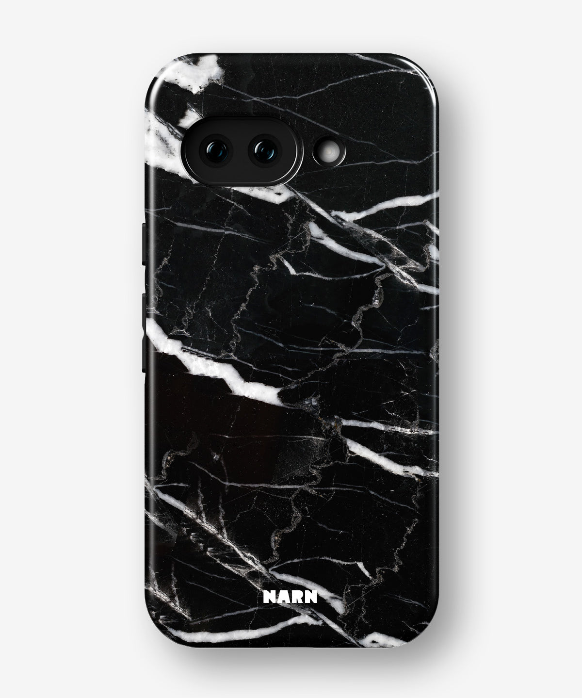 Google Pixel 9a Tough Case – Black Marble - View 1