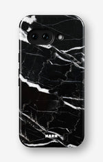Google Pixel 9a Tough Case – Black Marble - View 1